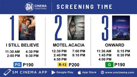 SM Olongapo Central Cinema Movie Tickets & Schedules .